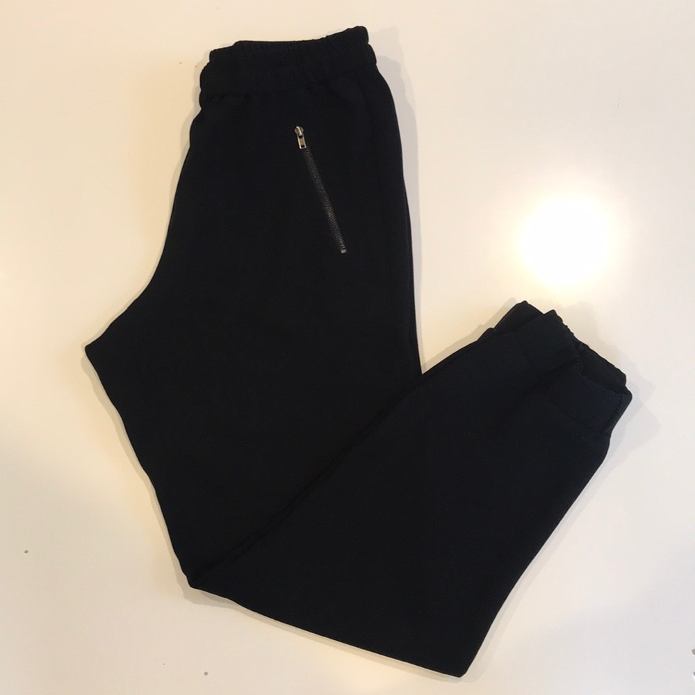 J Crew Black Jogger Trousers (Size 6)